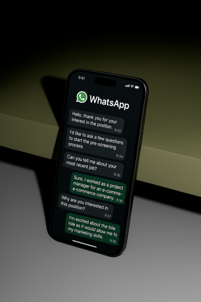 WhatsApp Teamtailor WhatsApp automation
